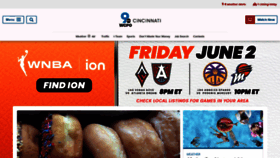What Wcpo.com website looked like in 2023 (This year)