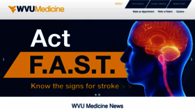 What Wvumedicine.org website looked like in 2023 (This year)