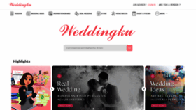 What Weddingku.com website looked like in 2023 (This year)