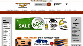 What Woodworker.com website looked like in 2023 (This year)