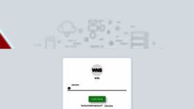 What Whats-up.wns.com website looked like in 2023 (This year)