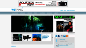 What Wetpixel.com website looked like in 2023 (This year)