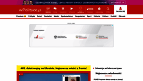 What Wpolityce.pl website looked like in 2023 (This year)