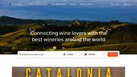 What Winetourism.com website looked like in 2023 (This year)