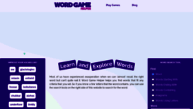 What Wordgamehelper.com website looked like in 2023 (This year)