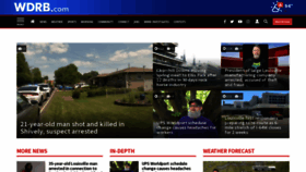 What Wdrb.com website looked like in 2023 (This year)