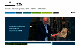 What Wwu.de website looked like in 2023 (This year)