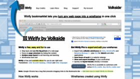 What Wirify.com website looked like in 2023 (This year)