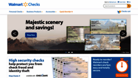 What Walmartchecks.com website looked like in 2023 (This year)
