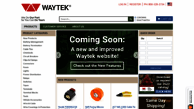 What Waytekwire.com website looked like in 2023 (This year)