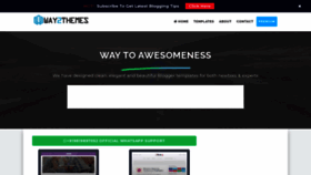 What Way2themes.com website looked like in 2023 (This year)