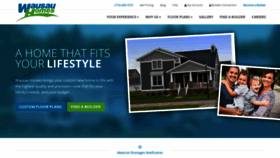 What Wausauhomes.com website looked like in 2023 (This year)