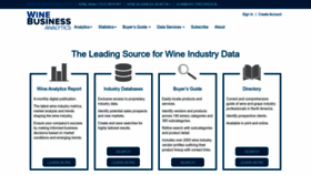 What Winesandvines.com website looked like in 2023 (This year)