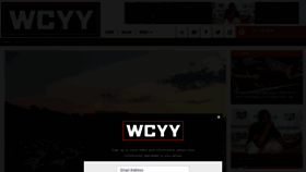 What Wcyy.com website looked like in 2023 (This year)