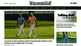 What Wisconsin.golf website looked like in 2023 (This year)