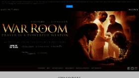 What Warroomthemovie.com website looked like in 2023 (This year)
