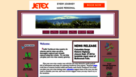 What Winesnw.com website looked like in 2023 (2 years ago)