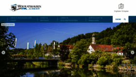 What Wolfratshausen.de website looked like in 2023 (This year)