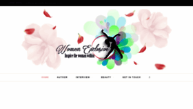 What Womenexclusive.in website looked like in 2023 (This year)