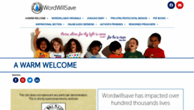 What Wordwillsave.com website looked like in 2023 (This year)