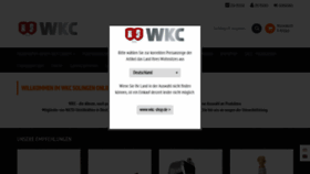 What Wkc-shop.de website looked like in 2023 (This year)