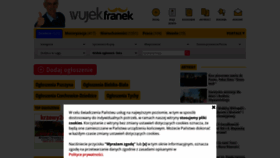 What Wujekfranek.pl website looked like in 2023 (This year)