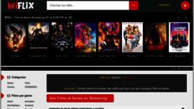 What Wiflix.voto website looked like in 2023 (This year)