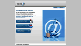What Wire7.net website looked like in 2023 (This year)