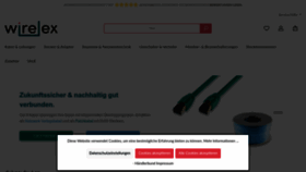 What Wirelex-gmbh.de website looked like in 2023 (This year)