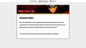 What Ww3.narutoget.ru website looked like in 2023 (This year)