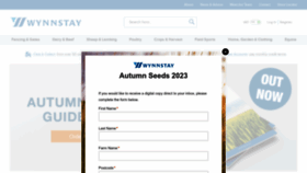 What Wynnstay.co.uk website looked like in 2023 (This year)
