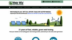 What Webwiz.net website looked like in 2023 (This year)