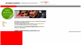 What Webdesignersanddevelopers.com website looked like in 2023 (1 year ago)
