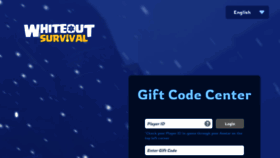 What Wos-giftcode.centurygame.com website looked like in 2023 (This year)