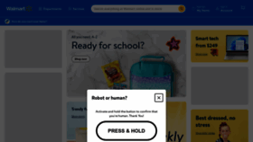 What Walmartwire.com website looked like in 2023 (This year)