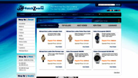 What Watchzworld.com website looked like in 2023 (This year)