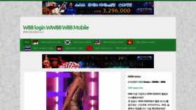 What Ww88.biz website looked like in 2023 (This year)