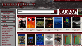 What Wargamevault.com website looked like in 2023 (This year)