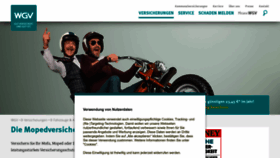What Wgv-moped.de website looked like in 2023 (This year)