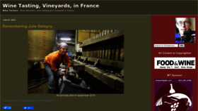 What Wineterroirs.com website looked like in 2023 (This year)