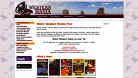 What Westernmania.com website looked like in 2023 (This year)