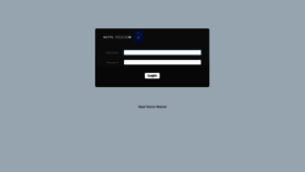 What Webmail.ntc.net.np website looked like in 2023 (This year)