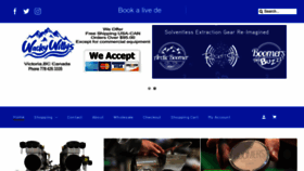 What Wackybags.com website looked like in 2023 (This year)