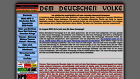 What Wacht-auf.de website looked like in 2023 (This year)