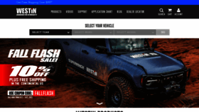 What Westinautomotive.com website looked like in 2023 (This year)