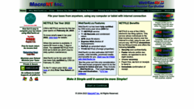 What Webtax4u.ca website looked like in 2023 (This year)