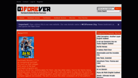 What Wcoforever.net website looked like in 2023 (This year)