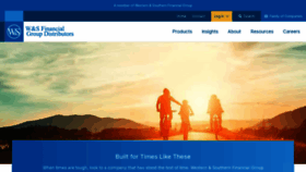 What Wsfinancialpartners.com website looked like in 2023 (This year)