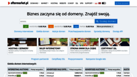 What Wymianaonline.pl website looked like in 2023 (This year)