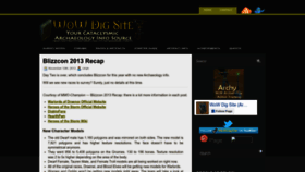 What Wowdigsite.com website looked like in 2023 (This year)